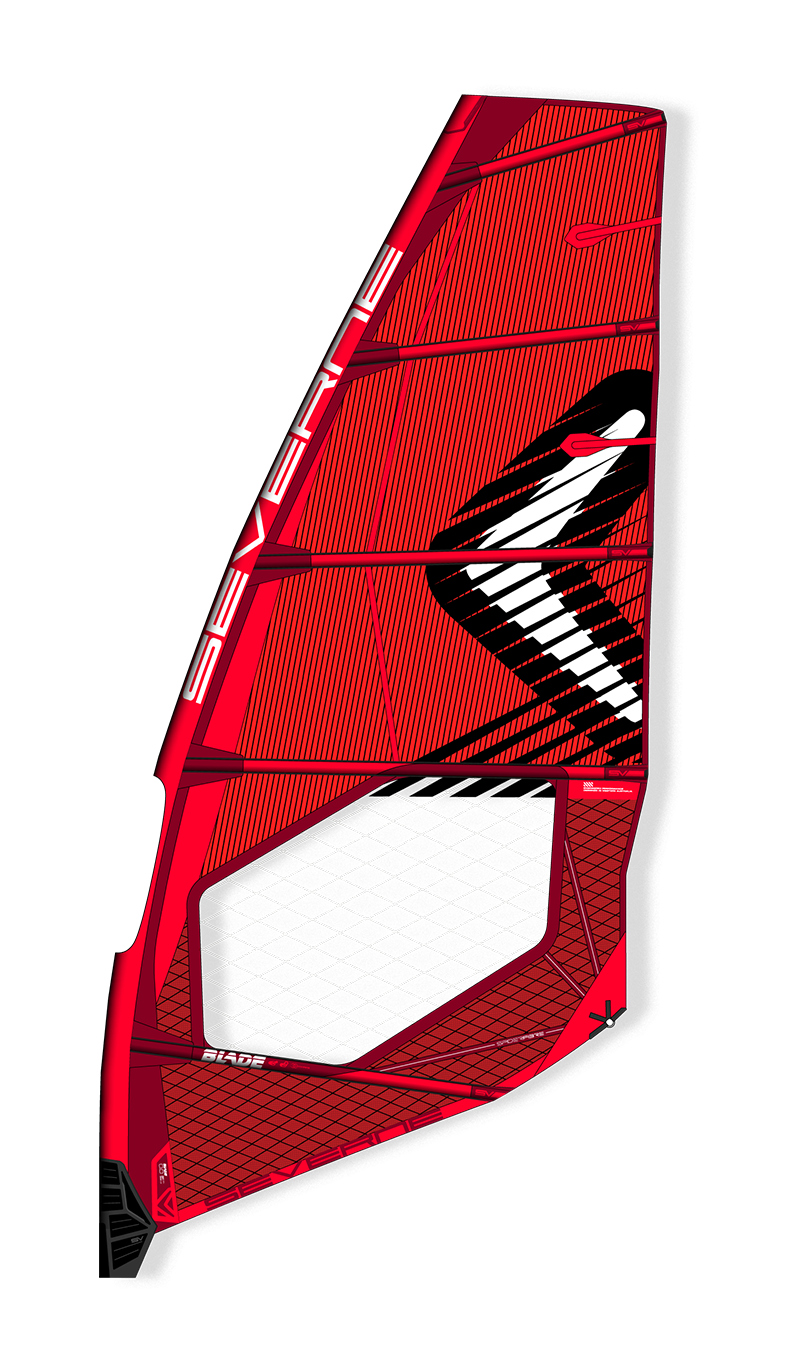 New and ex-demo windsurfing sails under £500 available online at Surf Doctor 