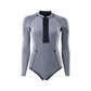 ION Wetsuit: Women’s Amaze Amp Hot Shorty 2.0 (LS Front Zip)