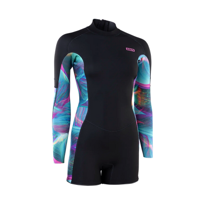 ION Wetsuit: Women’s Amaze Shorty 2.0 (LS Back Zip)