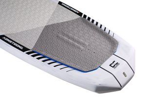 Armstrong Wing FG Foil Board, top view of board with pads