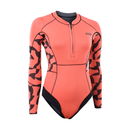 ION Wetsuit: Women’s Amaze Hot Shorty 1.5 (LS Front Zip)