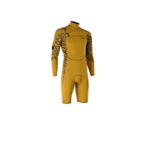 ION Wetsuit: Mens Seek Core 3/2 Shorty (LS Front Zip)