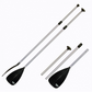 Bravo Aluminium Shaft SUP Paddle 3 Piece