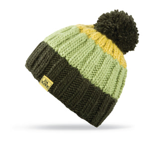 Dakine Farley Bobble Hat - Jungle/Dark Citron