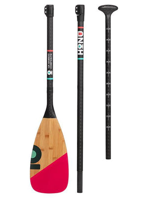 Honu Evolution Carbon Bamboo Paddle  3 Piece