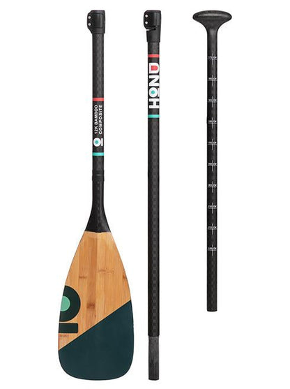 Honu Evolution Carbon Bamboo Paddle  3 Piece